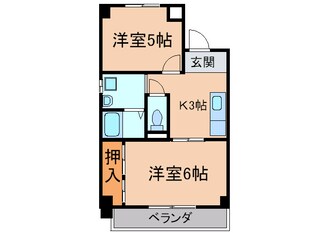 メセナ平成の物件間取画像